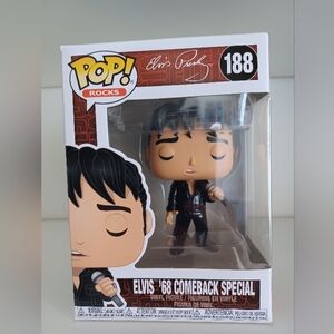Elvis Presley '68 Comeback Special 188 Pop Rocks Vinyl Figure Funko Pop